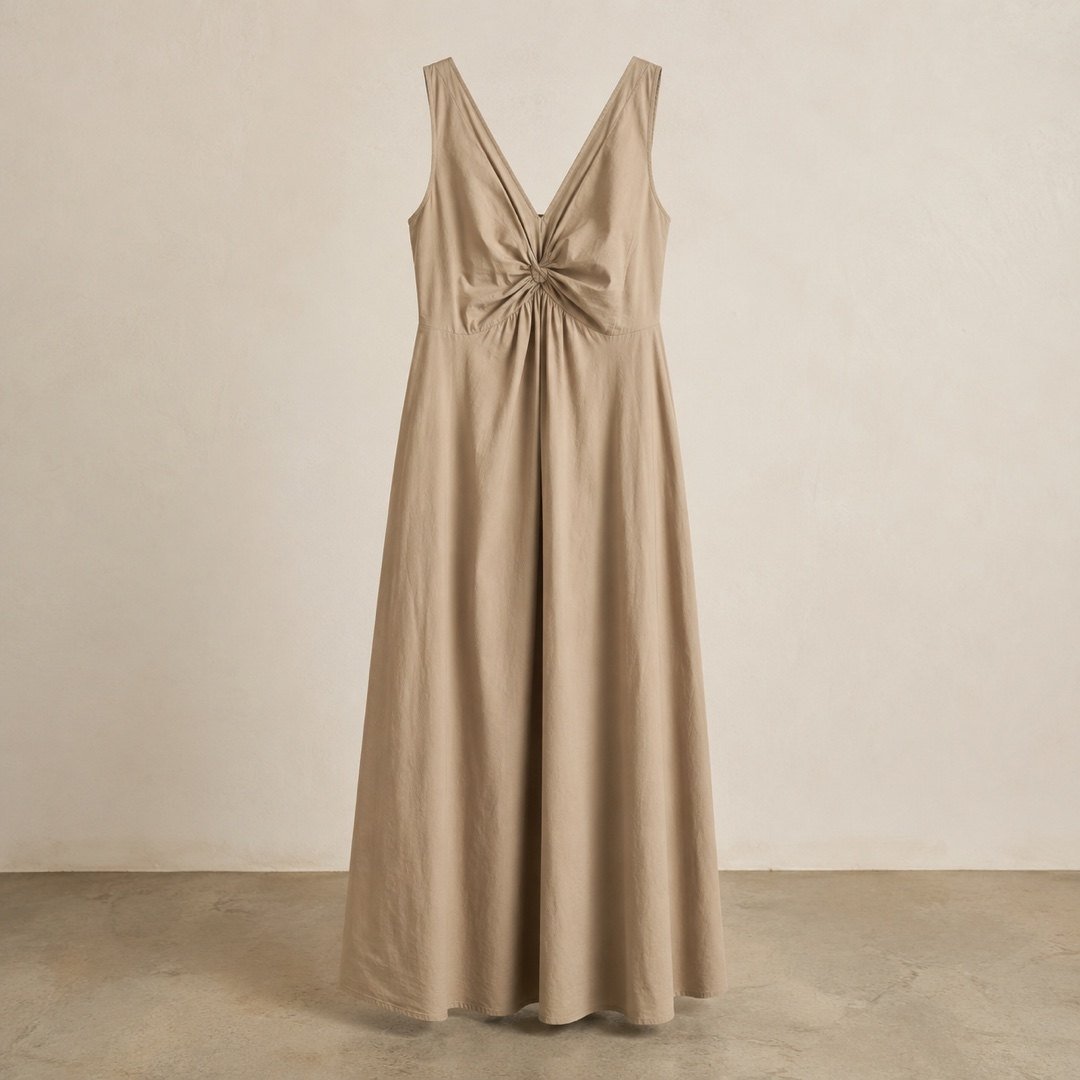 Huxley column dress — Dresses by 786 CLOTHING. product photograph on a white background.