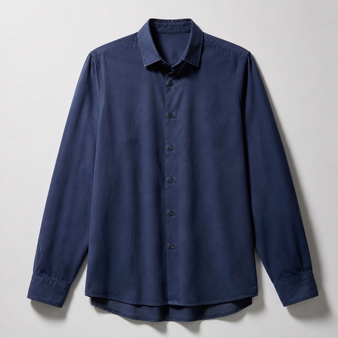 Ridley stripe shirt — Shirts by 786 CLOTHING. close detail of the fabric and finish.