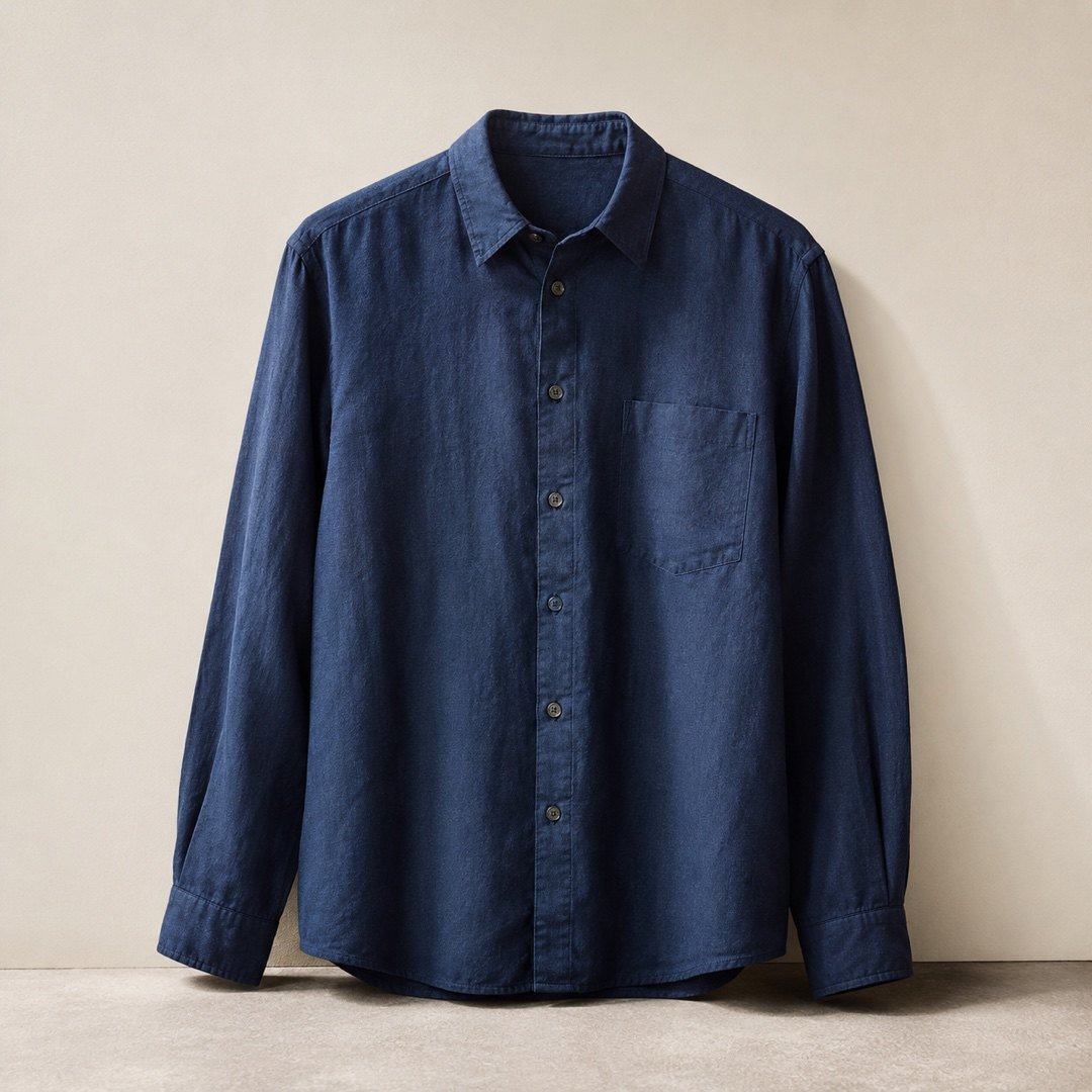 Ridley stripe shirt — Shirts by 786 CLOTHING. product photograph on a white background.