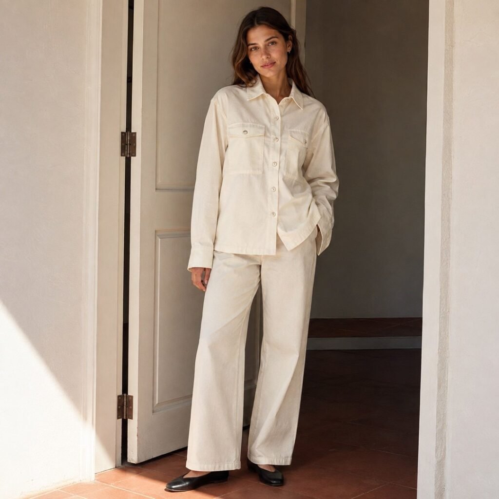 Sable soft utility shirt — Shirts by 786 CLOTHING. worn by a model.