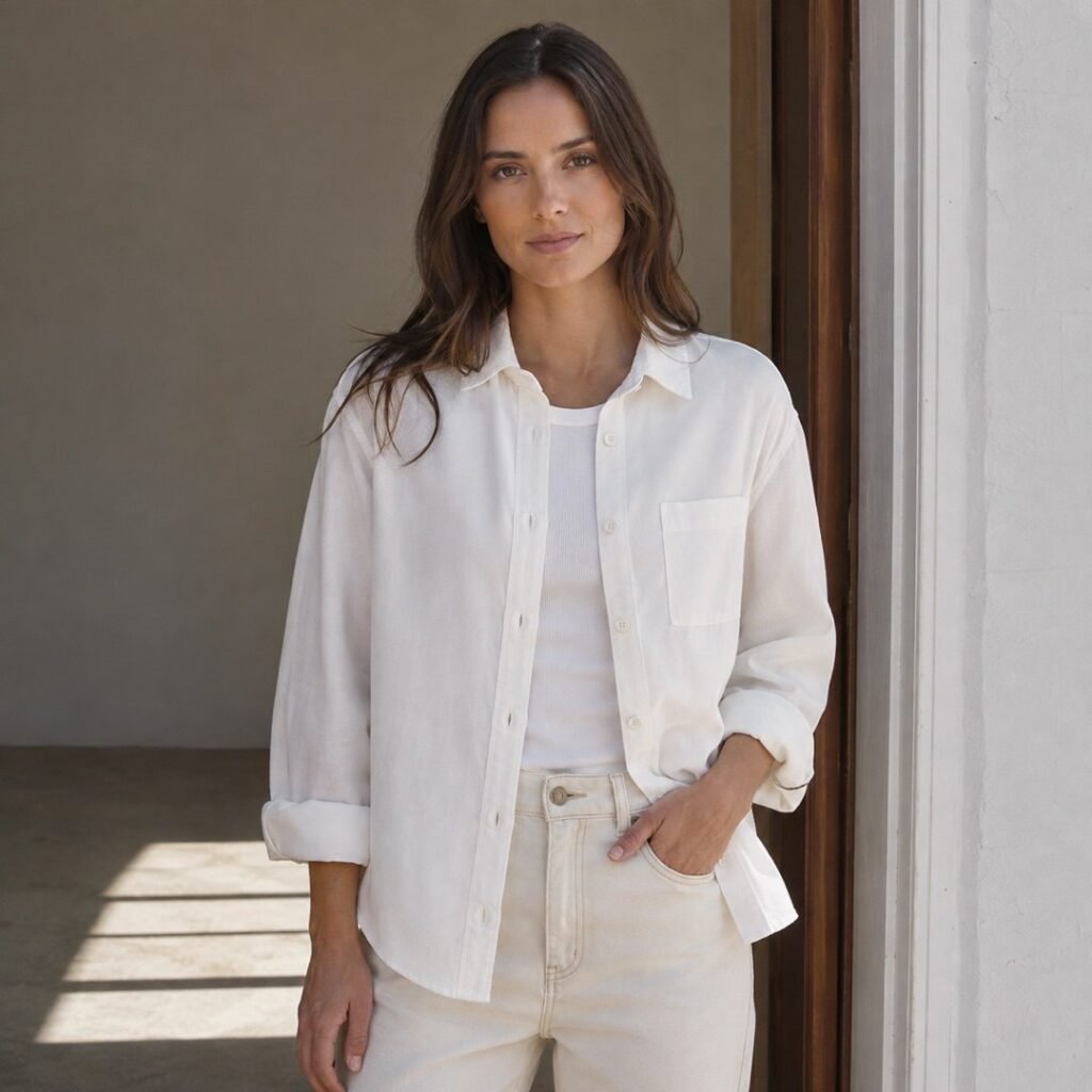 Raven soft utility shirt — Shirts by 786 CLOTHING. worn by a model.