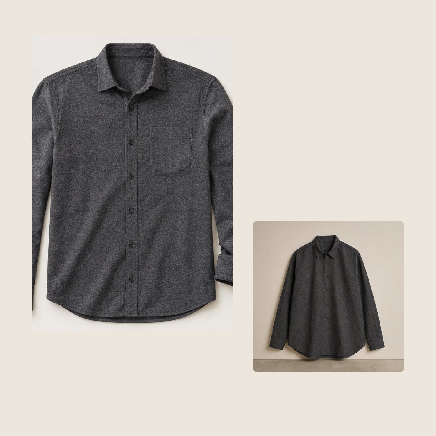 Care labels and folded cotton jersey from 786 CLOTHING